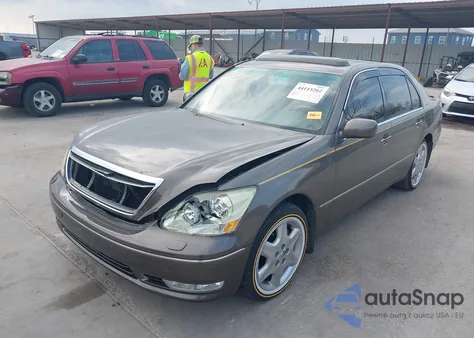 2004 Lexus Ls 430 z USA, uszkodzony, nr VIN JTHBN36F340157937